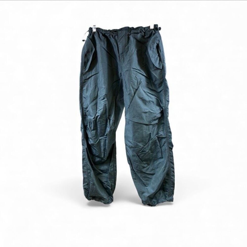 PACSUN Windbreaker Baggy Pants in Baby Blue Size XS
